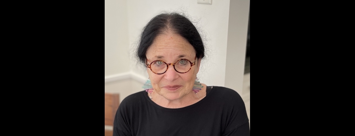 Woman wearing glasses